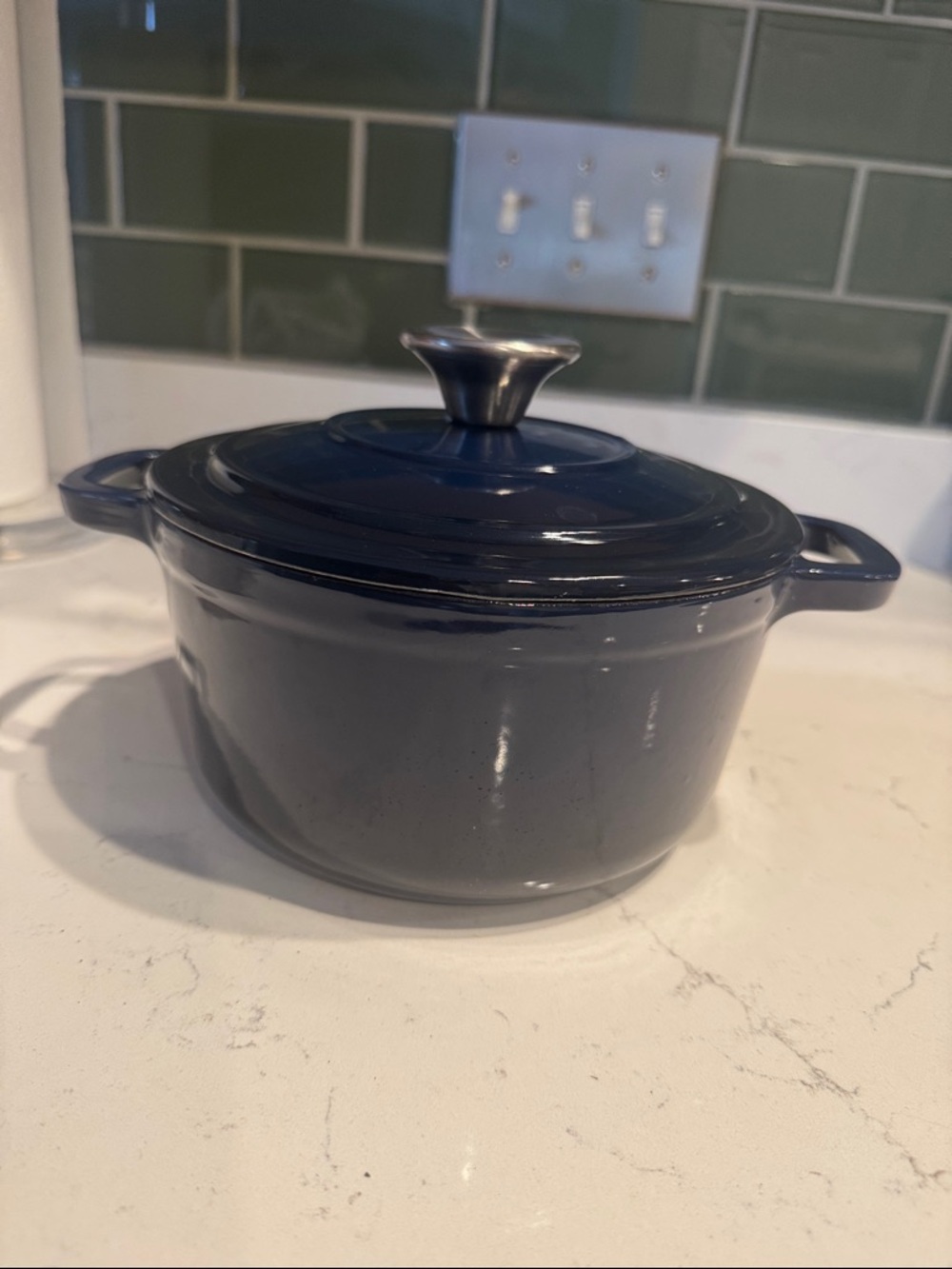 Crofton Black 2 Qt Cast Iron Mini Dutch Oven